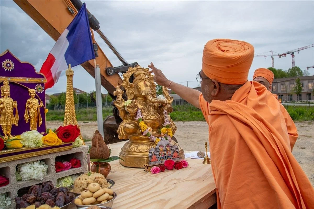 INDIA’S FIRST TRADITIONAL HINDU TEMPLE IN FRANCE PREPARES FOR HISTORIC OPENING