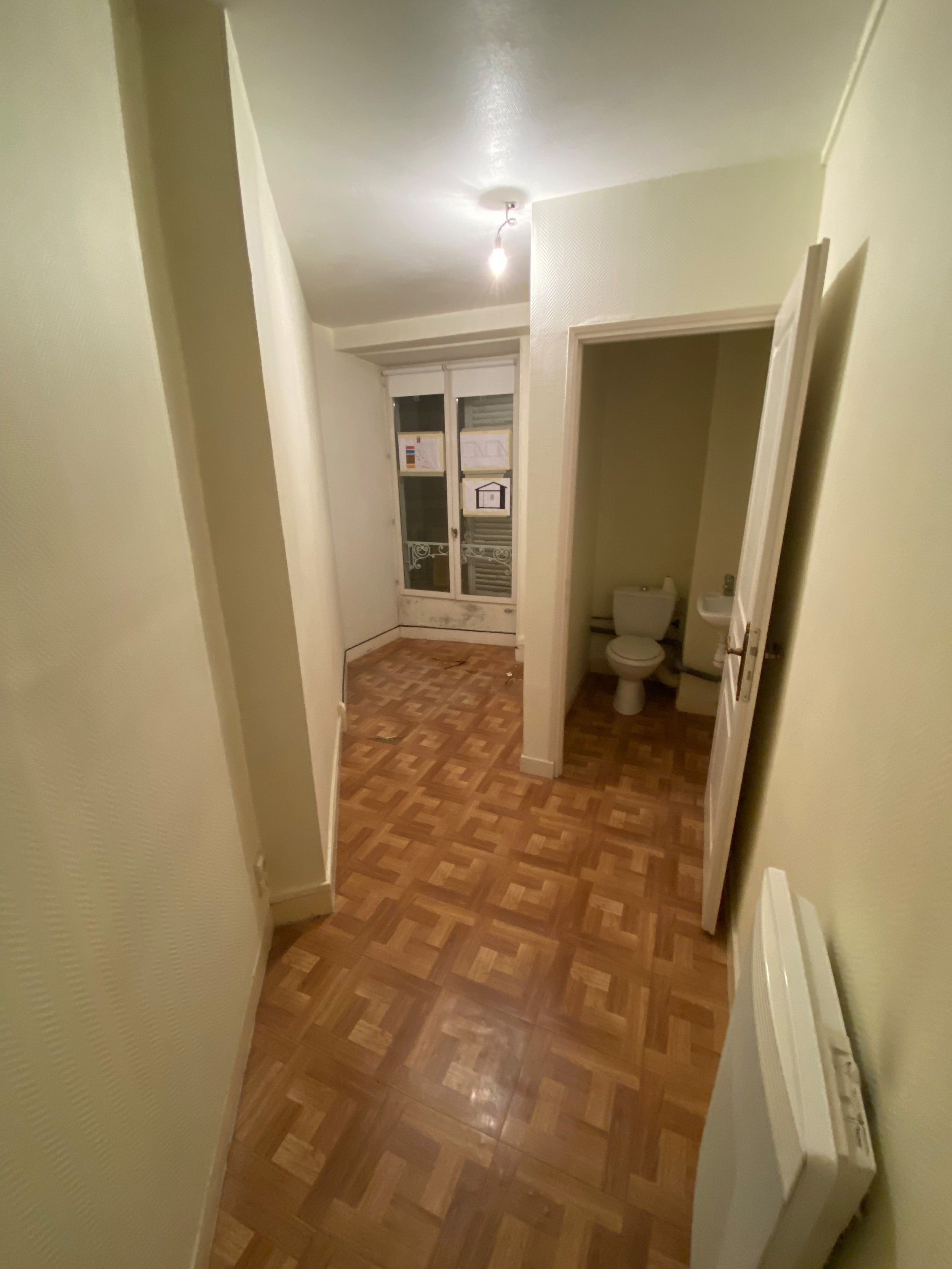 Buanderie WC avant travaux R+2