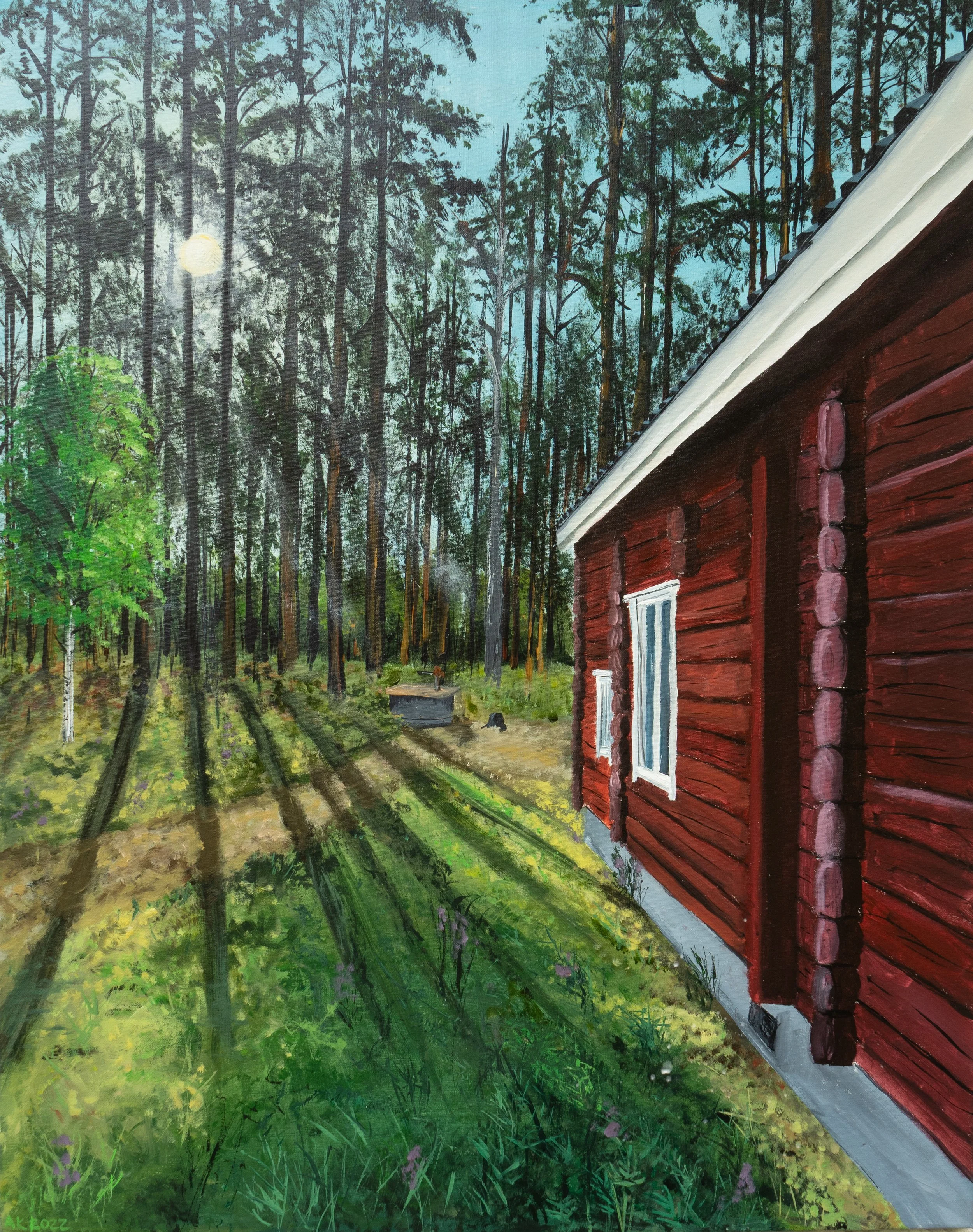 Aamu Kankaisella (2022)
Akryyli kankaalle
100 x 80 cm