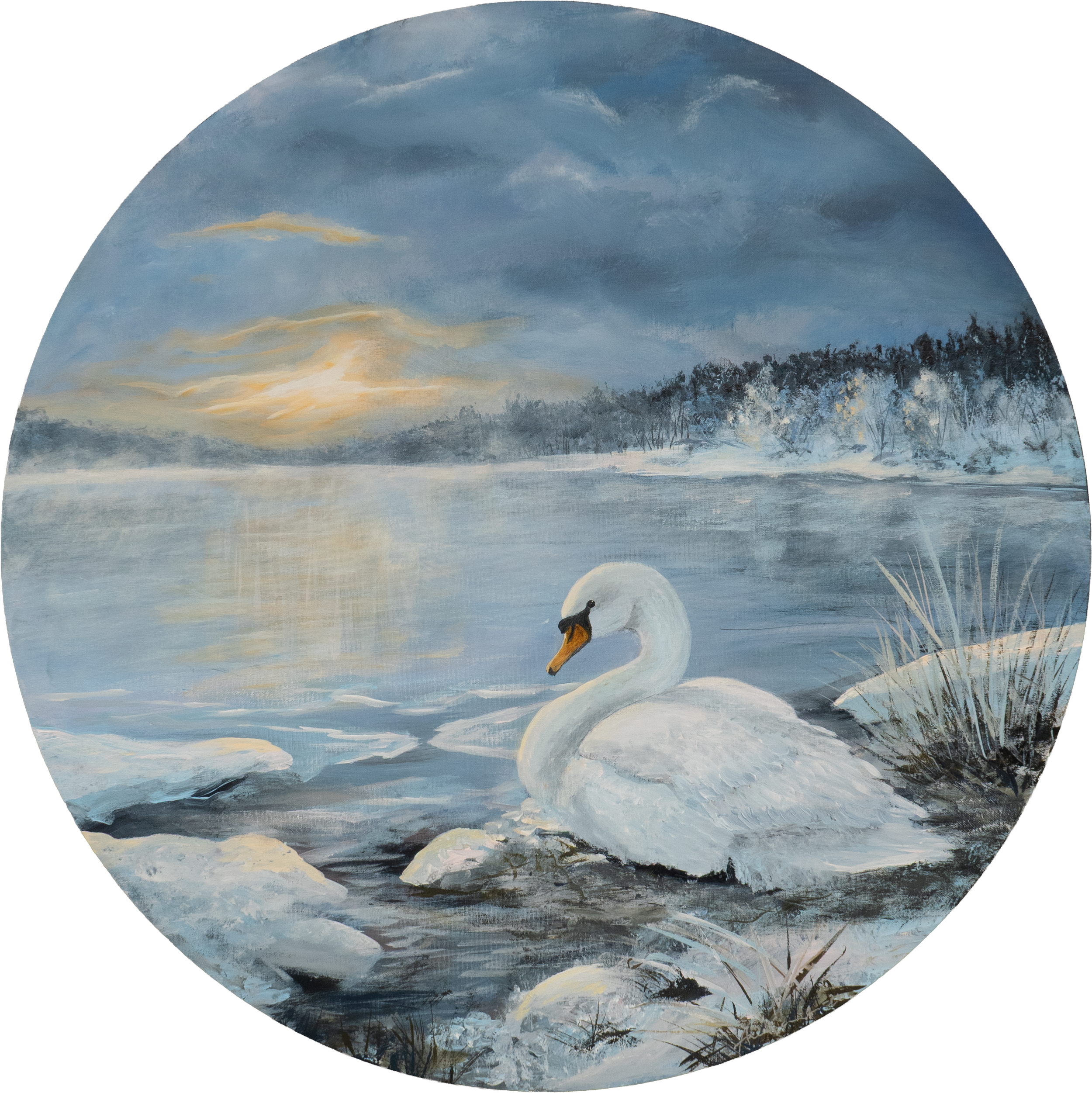 Odotus – alkuperäinen maalaus