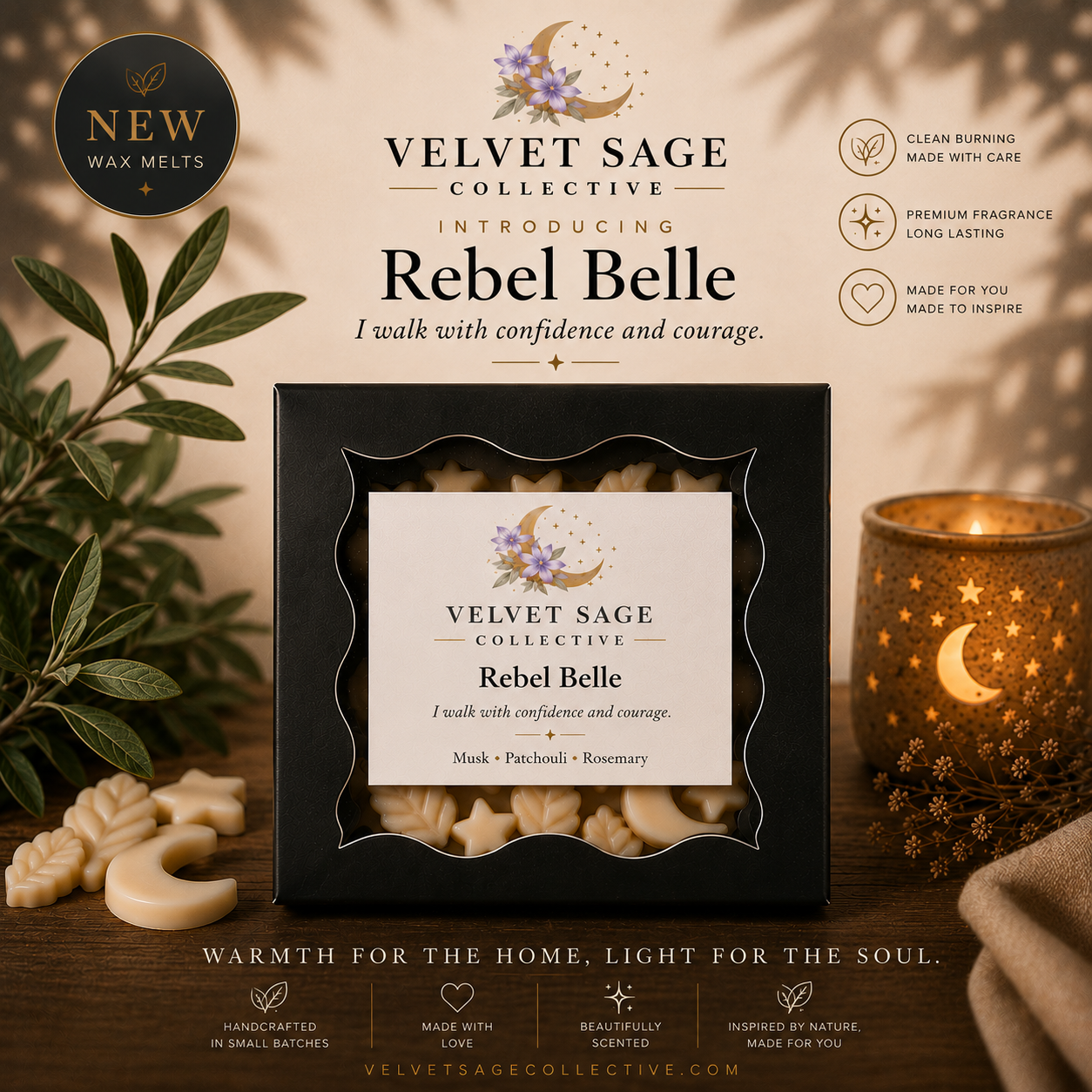 Rebel Belle Soy Blend Wax Melts