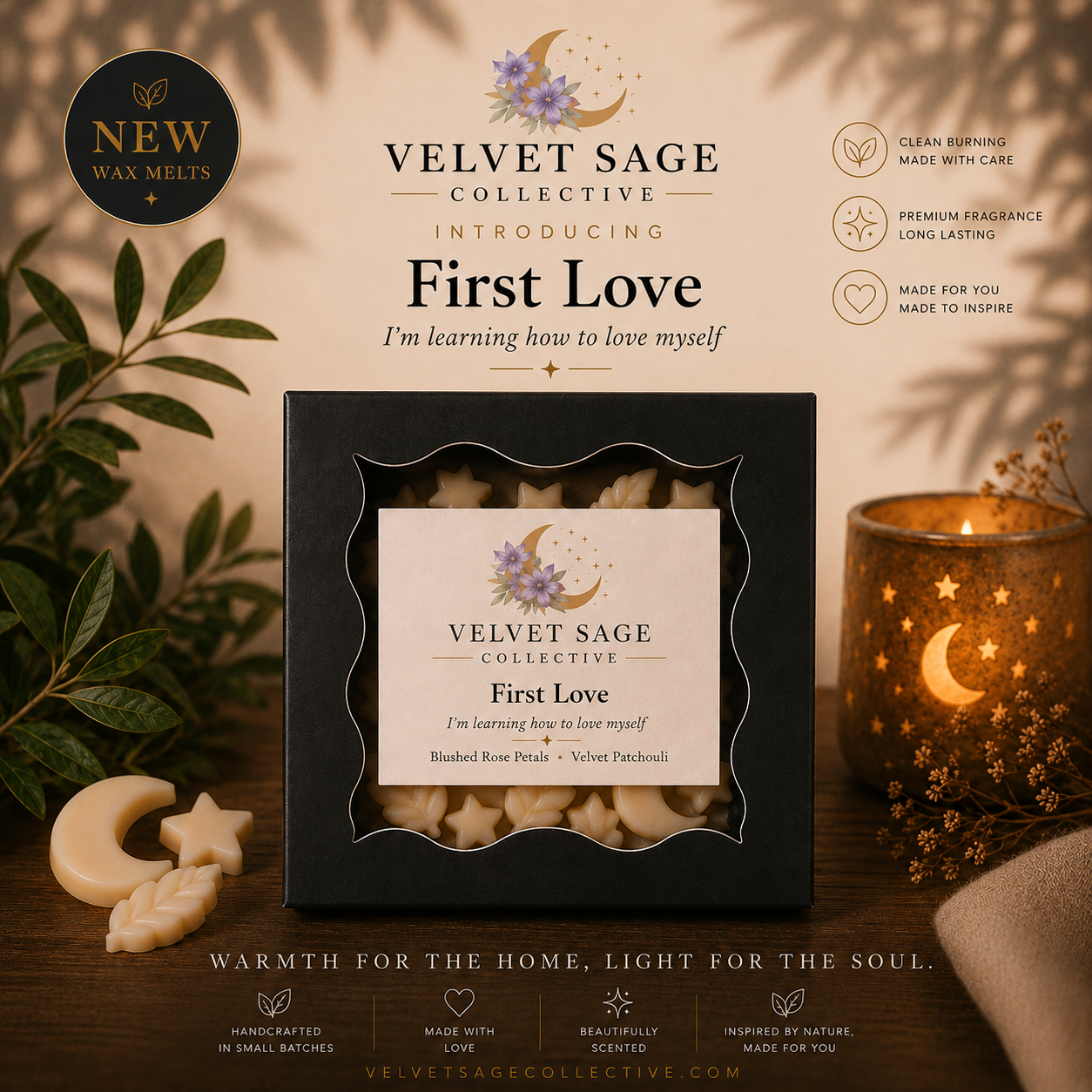 First Love Soy Blend Wax Melts