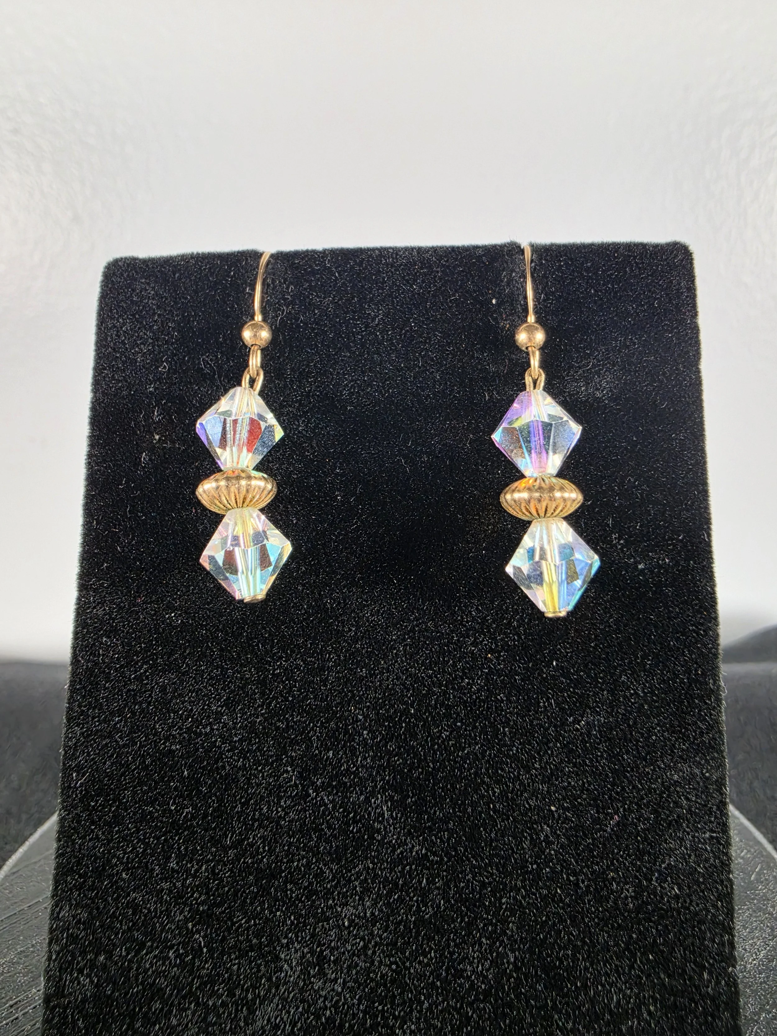 Aurora Crystal Drop Earrings