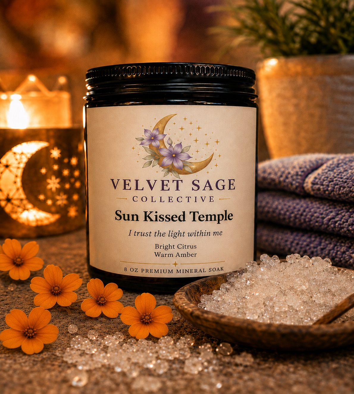 Sun Kissed Temple Mineral Bath Soak