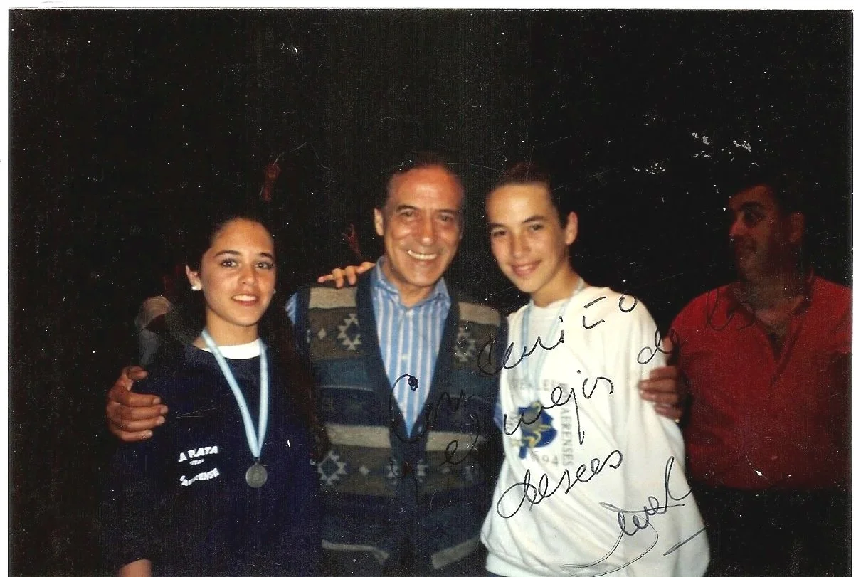 Avec Cintia Luque et Juan Carlos Copes en 1994