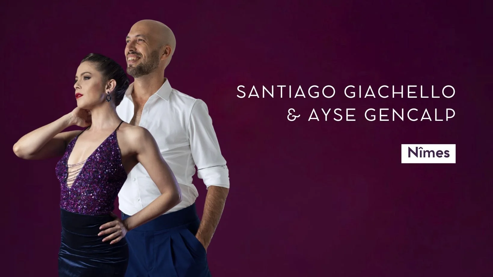 Fetsival tango Nîmes avec Santiago Giachello et Ayse Gencalp.