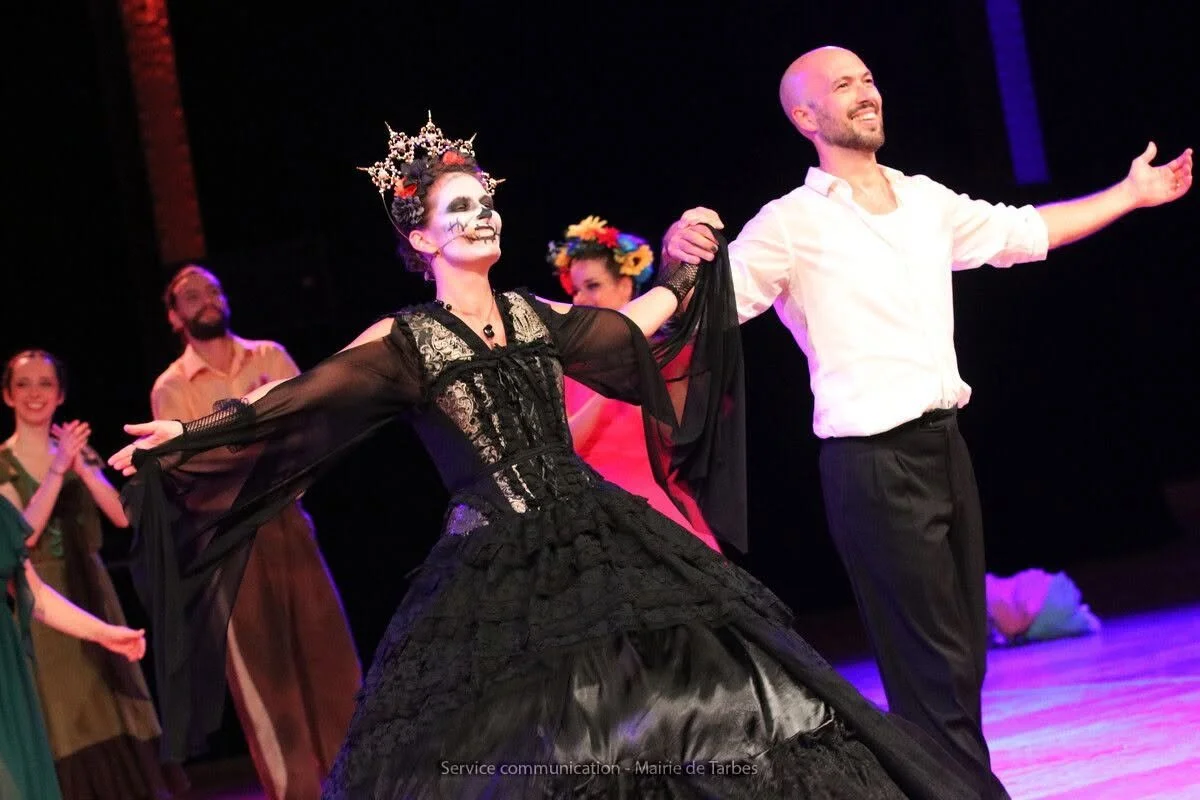 Santiago Giachello et Ophélie Giachello Tango Argentin : spectacle Tango por Frida Festival Tarbes en Tango