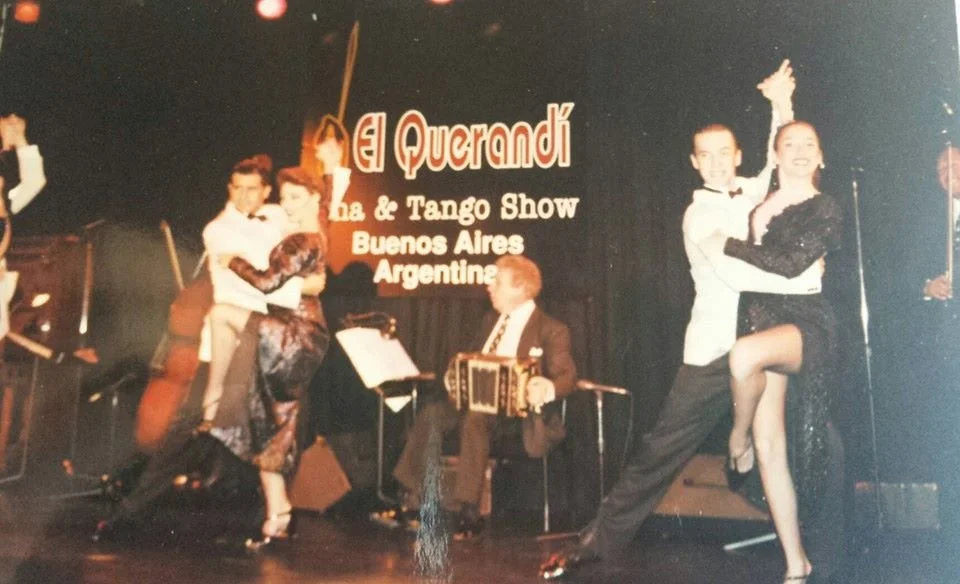 Avec Vanina Bilous et Roberto Herrera, El Querandi 1997.