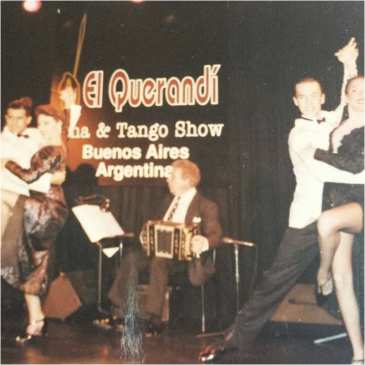 Santiago Giachello Tango Argentin : spectacle Buenos Aires El Querandí 