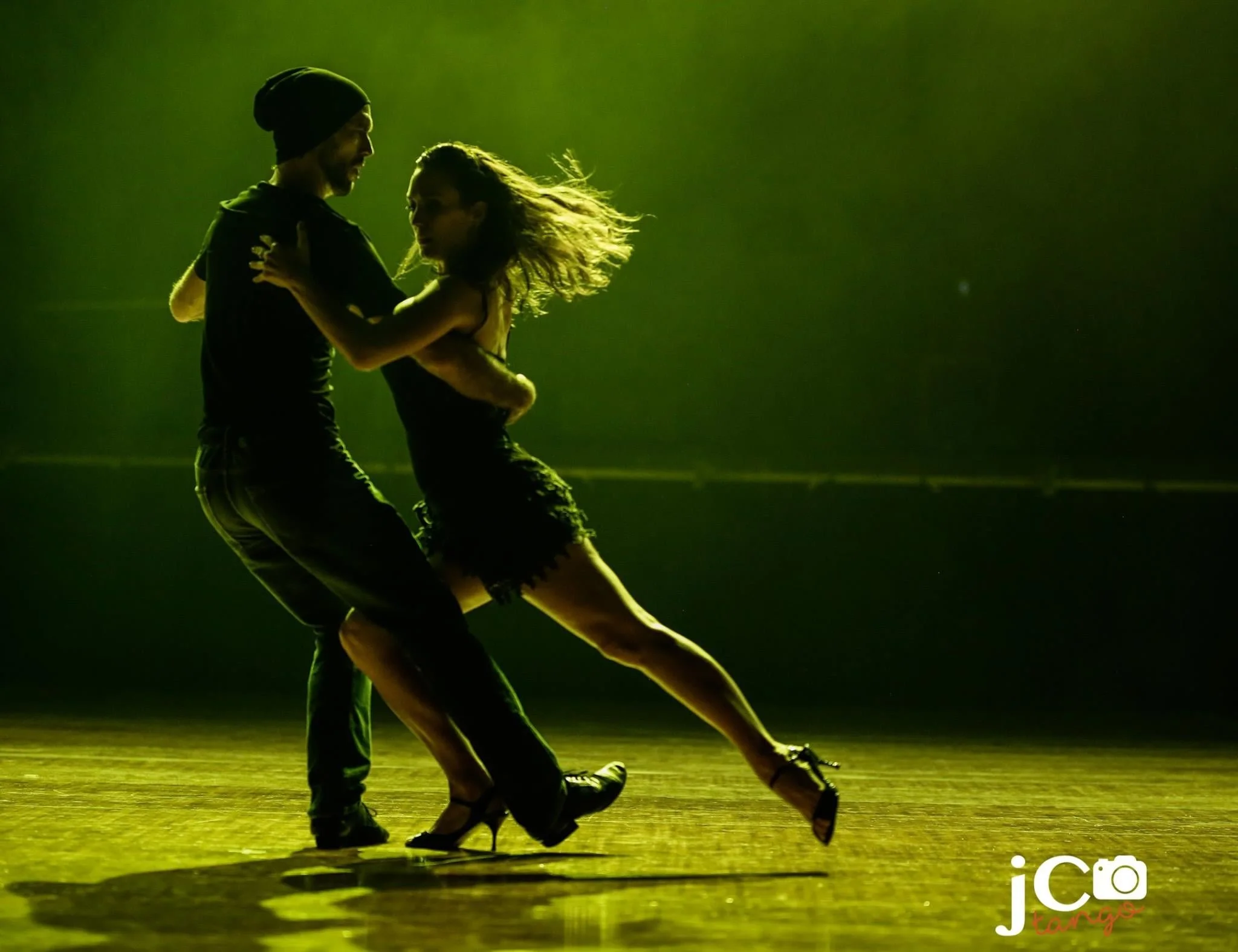 Avec Maria Belén Giachello, festival Tarbes en Tango 2017