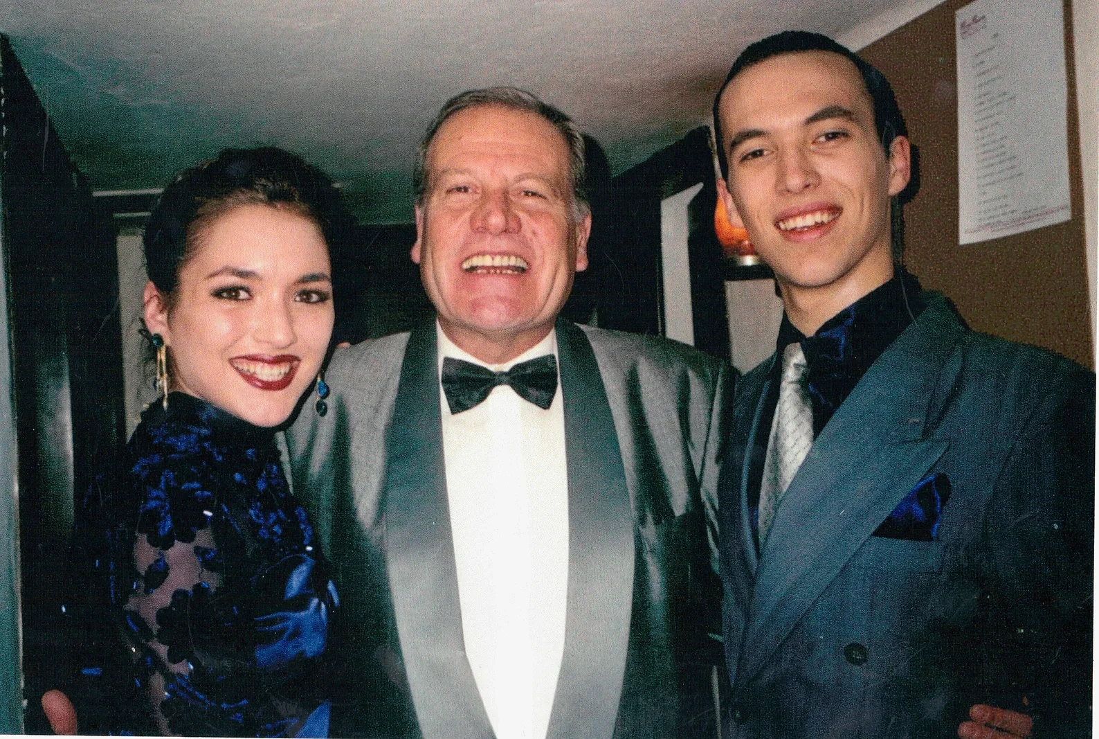 Avec le grand pianiste José Colángelo