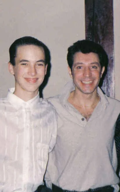 Avec Miguel Angel Zotto, 1995, Buenos Aires