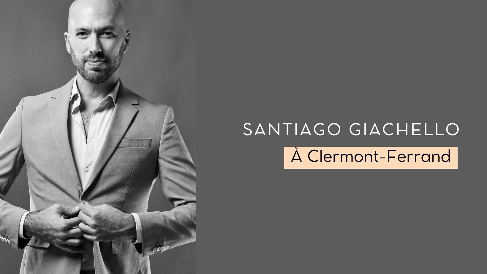 Santiago Giachello Tango Argentin Clermont-Ferrand