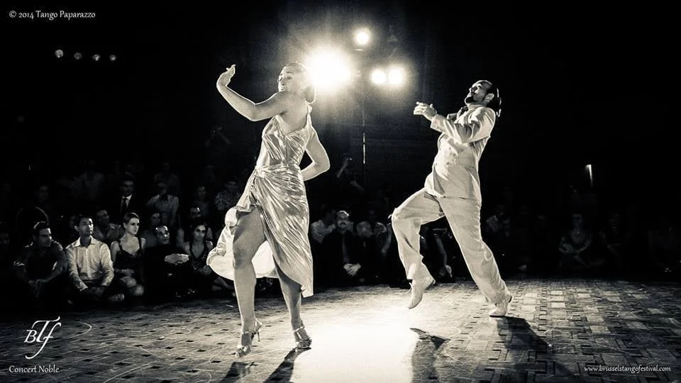 Avec Erna Dolcet, Festival de Bruxelles