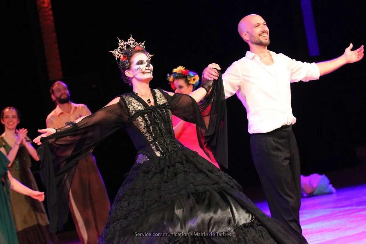 Avec Ophélie Giachello, spectacle Tango por Frida, Festival de Tarbes 2025