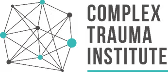 Logo for Complex Trauma Institute featuring interconnected nodes and lines with text
