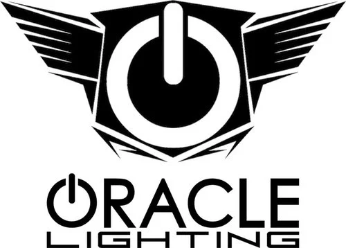 Oracle Lighting logo with a power button symbol and wings.