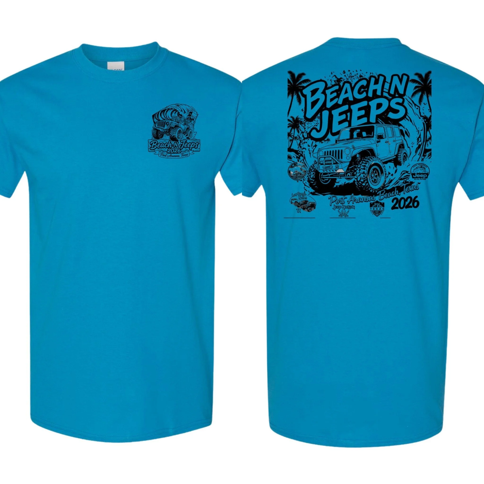 Sapphire Blue T-Shirt (Small-XL 25.00) (2XL-3XL 27.00)  Please add the total number of shirts and sizes then scan one of the QR codes to pay.  Please add the following information in the notes.  
Name
type of shirt (Tank or T-shirt)
Color of shirt
Si
