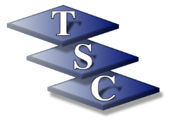 Graphic with three blue 3D arrows pointing right, labeled 'T,' 'S,' and 'C'.