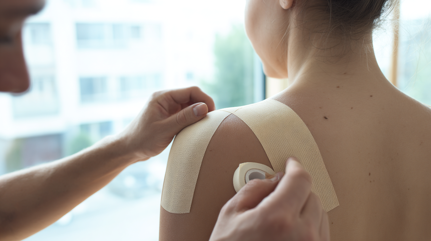 Kinesio Taping per supporto muscolare e articolare (Massoterapista Carriero)