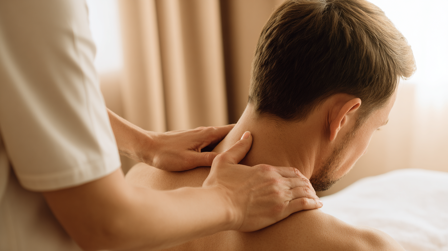 Trattamento specialistico per cervicalgia e tensioni cervicali (Massoterapista Carriero)