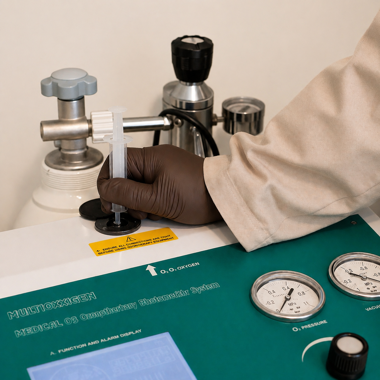 Ozonoterapia GAEI Grande AutoEmoInfusione (Dr. Buccomino)