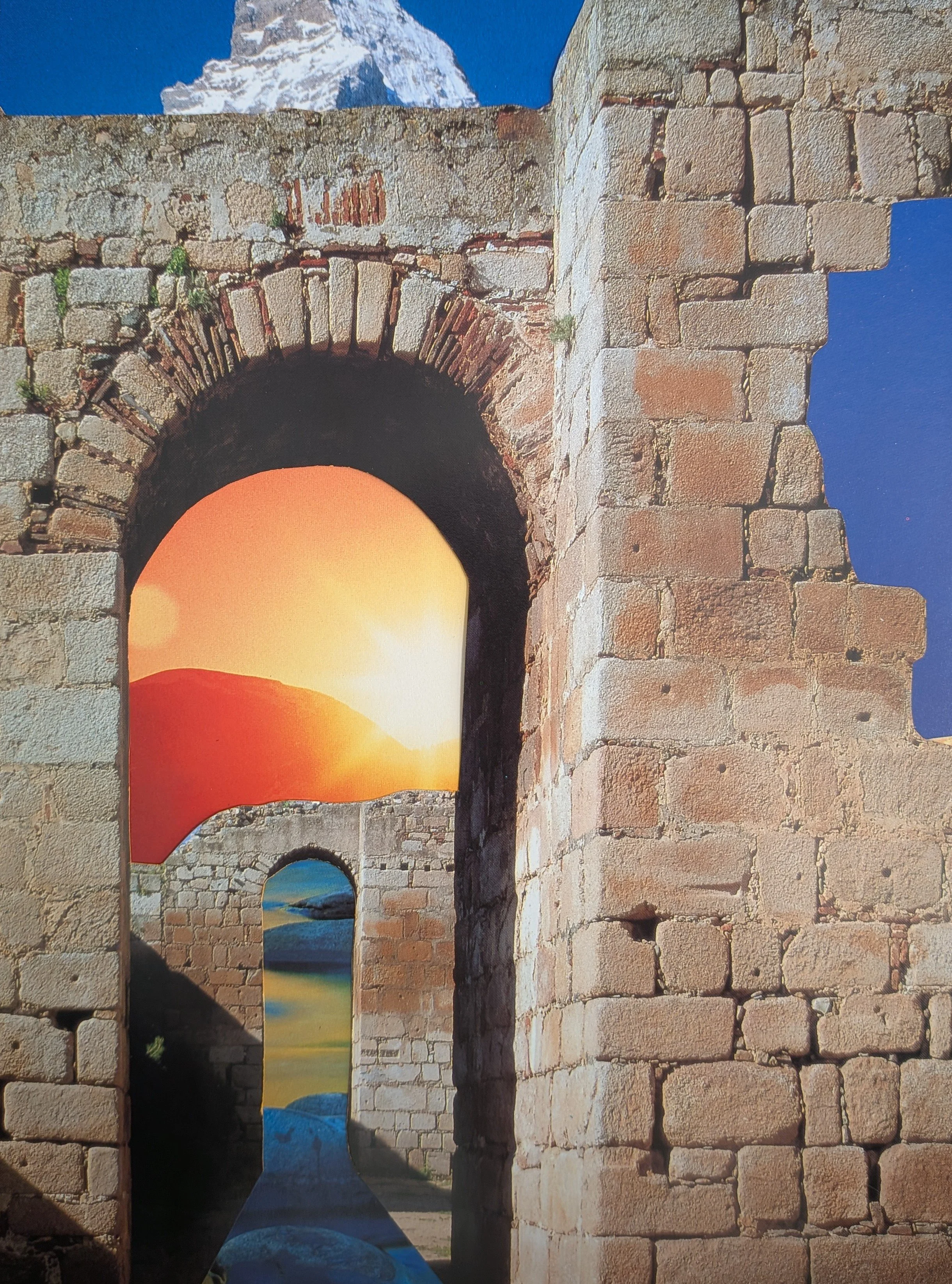 An image of Dena's artwork, a sampling of something you may decide to make during art therapy sessions.