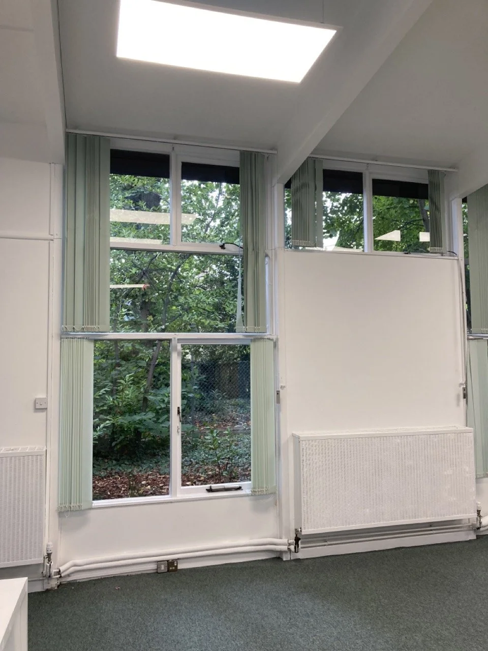 Finished commercial interior decoration for a Southampton community centre.
