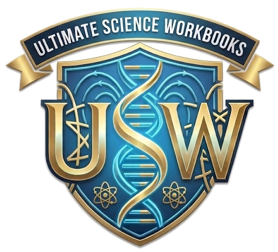 Ultimate Science Workbooks logo - Premium Edexcel IGCSE Science revision materials