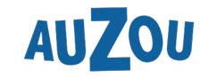 Auzou logo displayed in an “As Seen In” section highlighting publishing partners and media recognition.