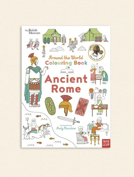 Around The World Colouring Book: Ancient Rome