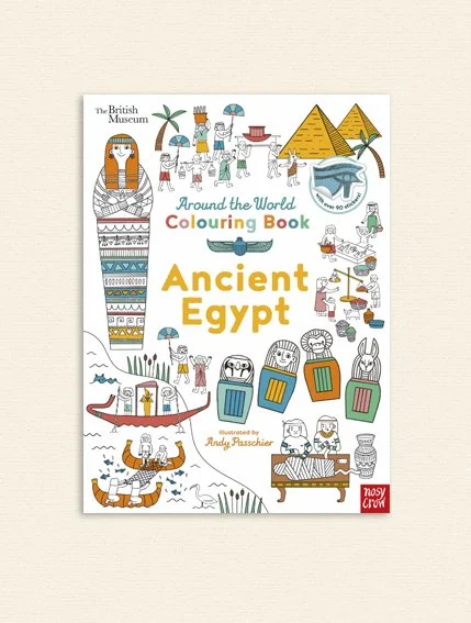 Around The World Colouring Book: Ancient Egypt