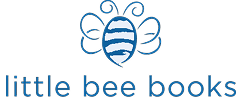 Little Bee Books publisher logo featured in an “As Seen In” section highlighting publishing partners and media recognition.