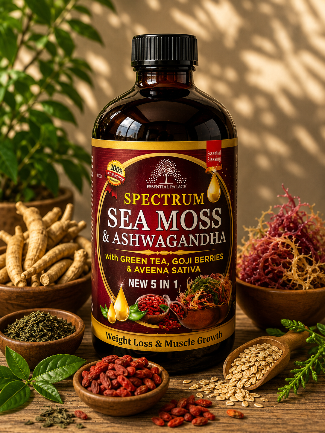 Spectrum Sea Moss & Ashwagandha Formula