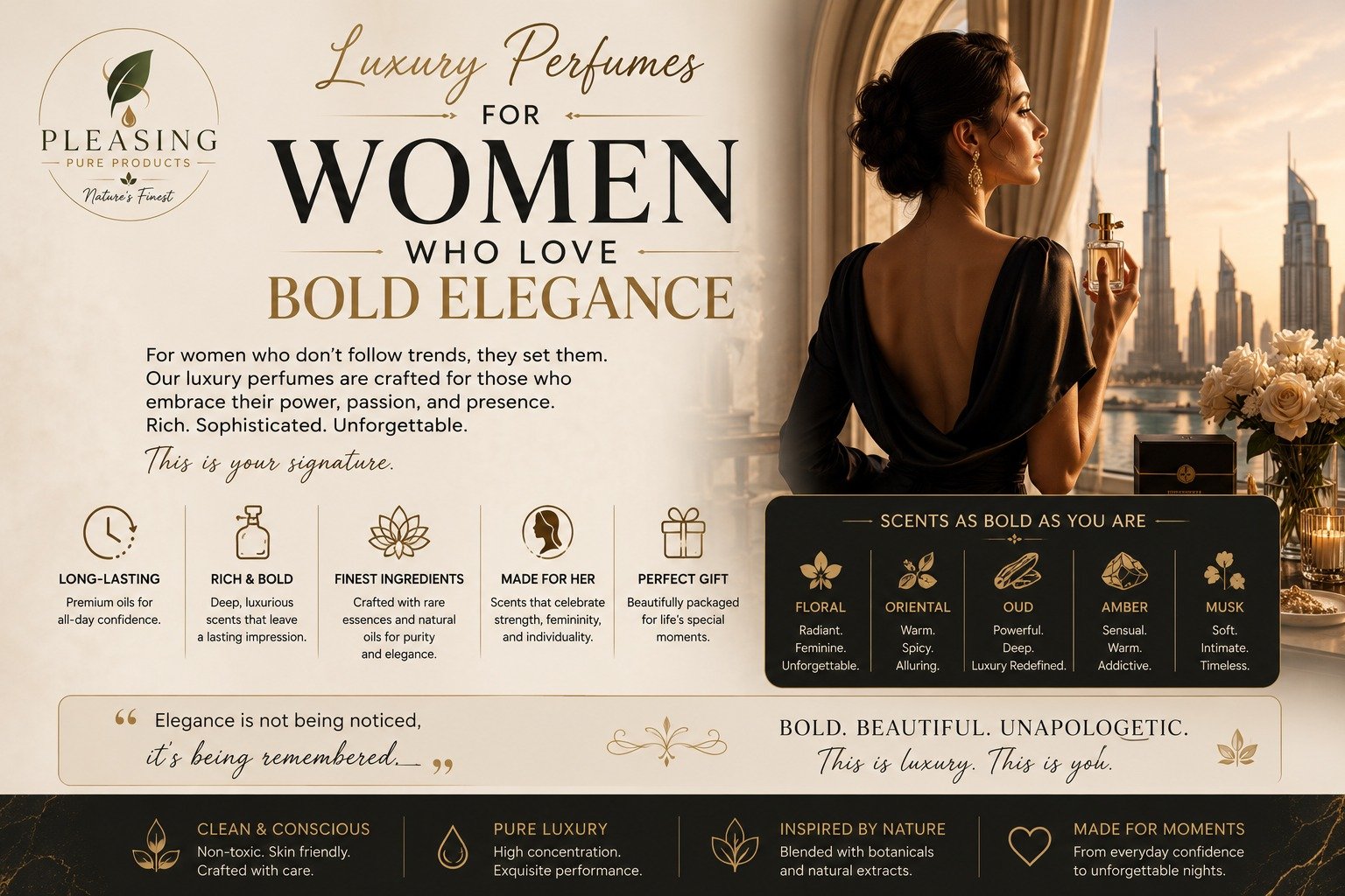 Luxury Perfumes for Women Who Love Bold Elegance