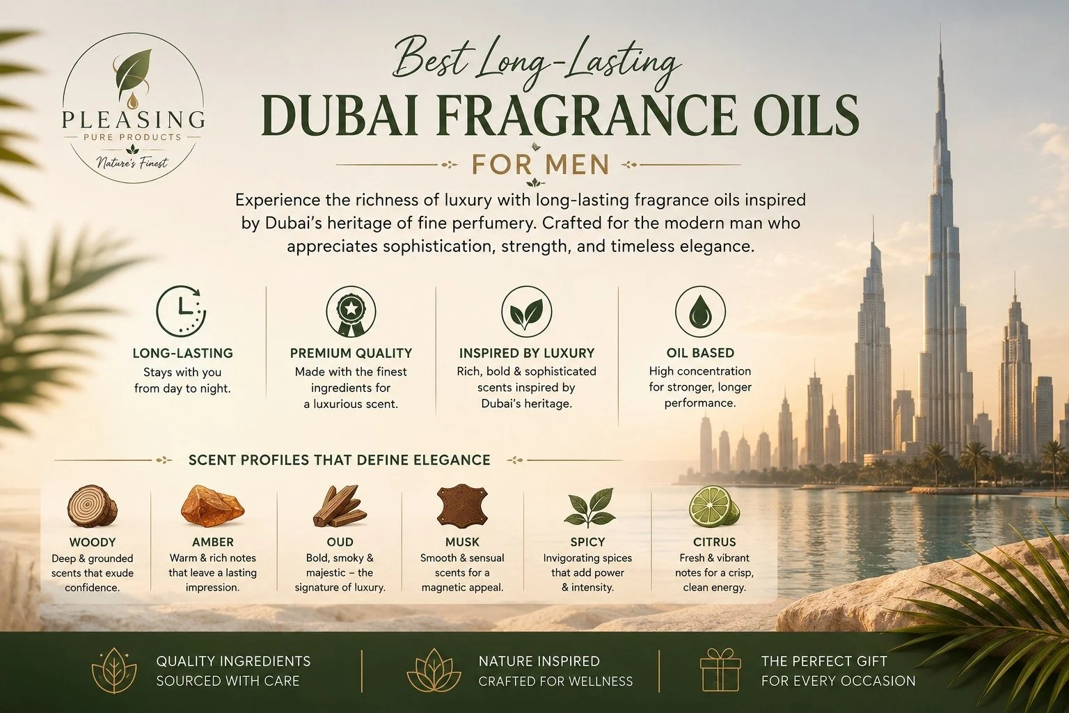 Best Long-Lasting Dubai Fragrance Oils for Men