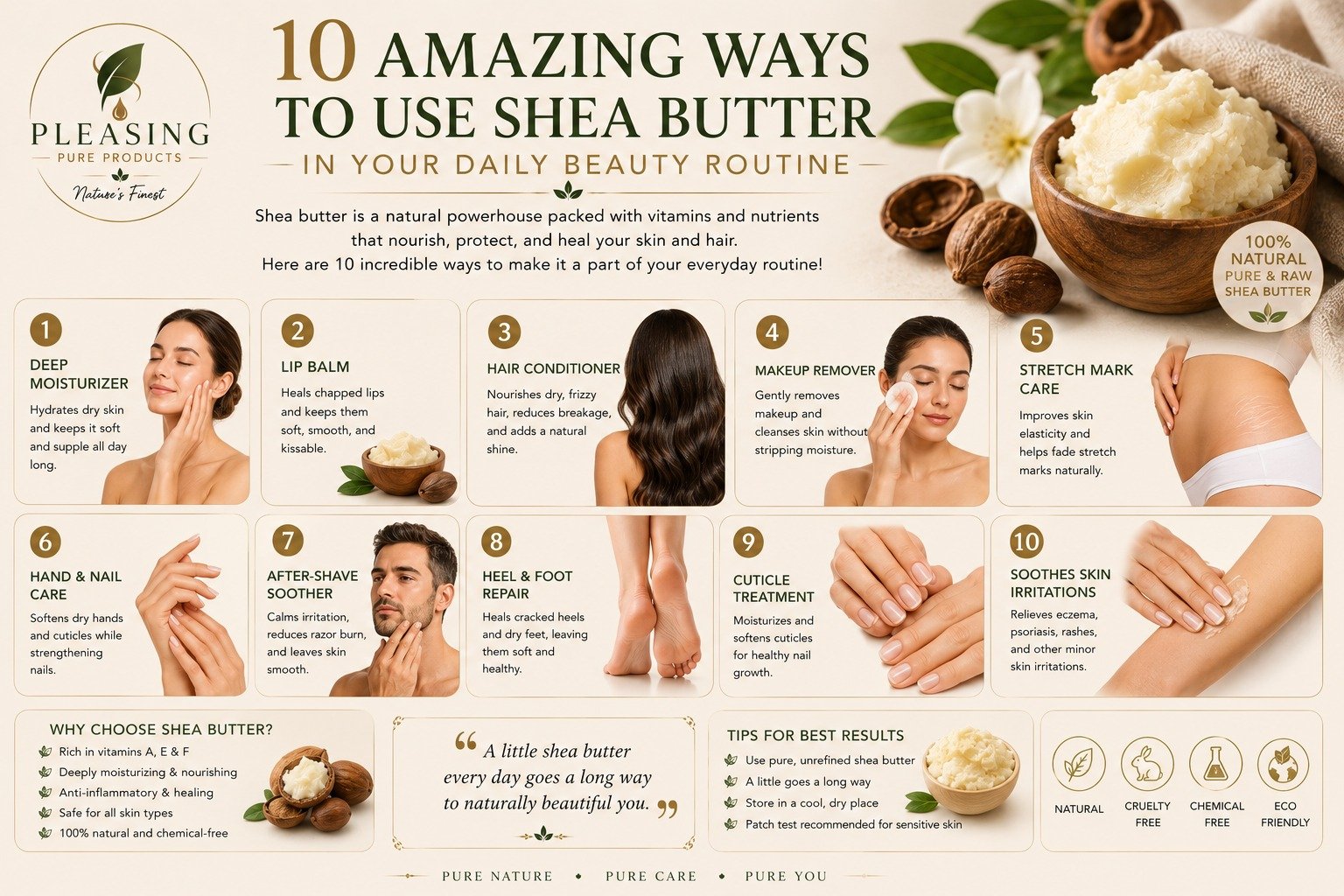 10 Amazing Ways to Use Shea Butter in Your Daily Beauty Routine