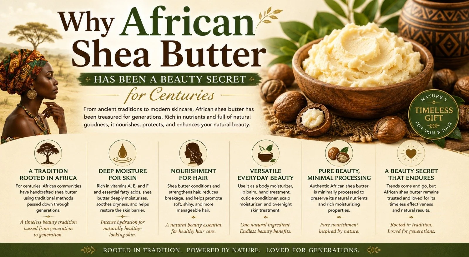 Why African Shea Butter Has Been a Beauty Secret for Centuries