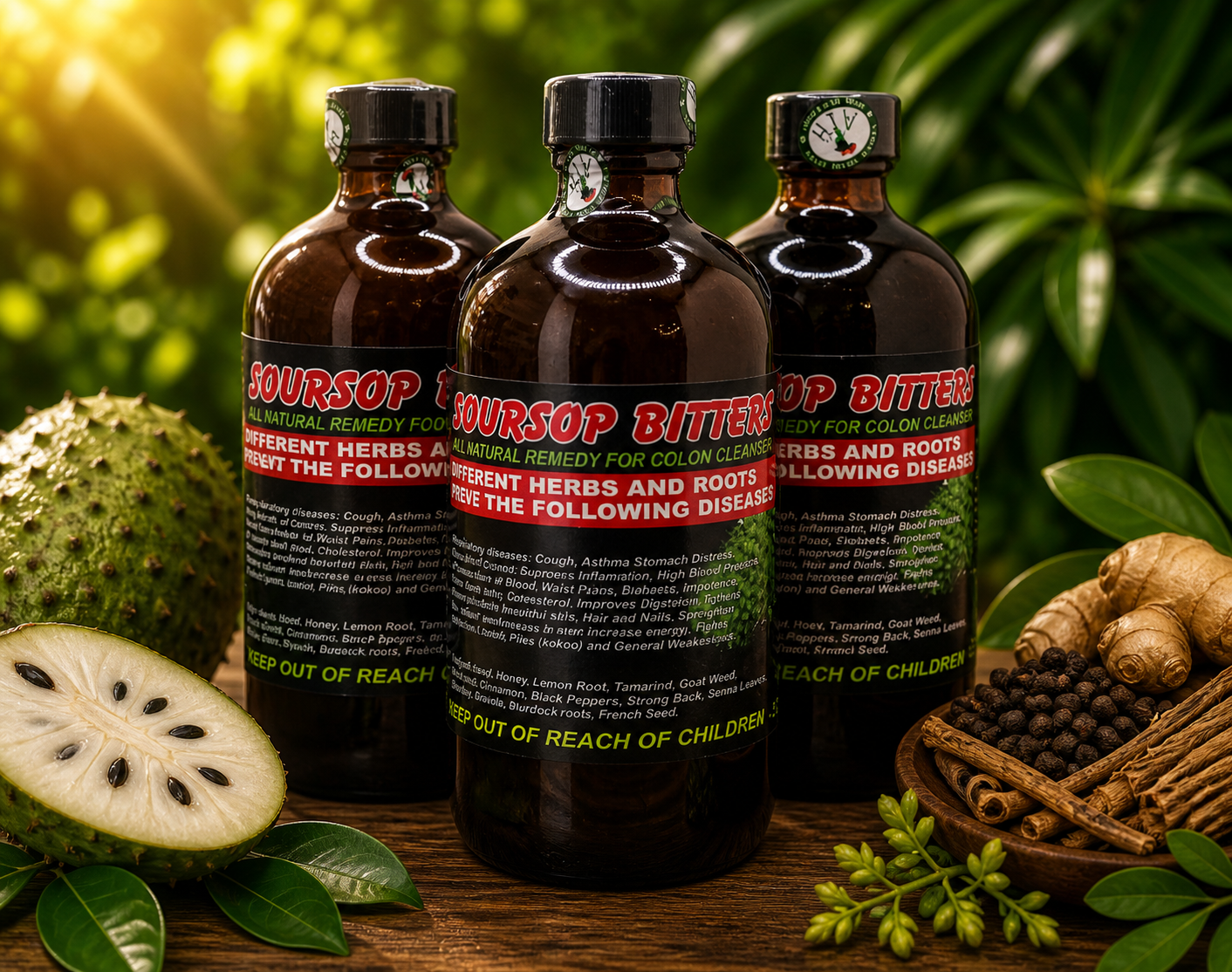 Soursop Bitter | Natural Colon Cleanse
