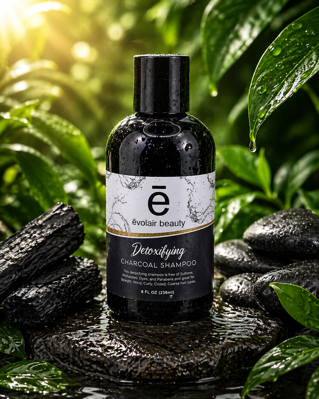 Detoxifying Charcoal Shampoo