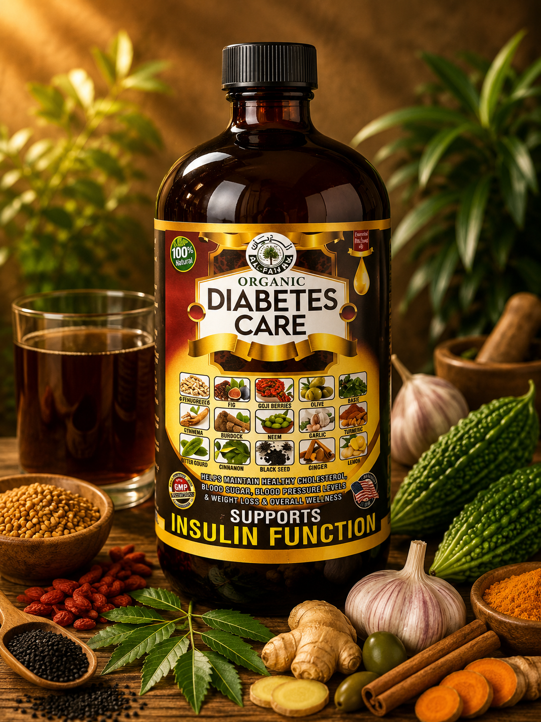 Organic Diabetes Care | Supports Insulin Function