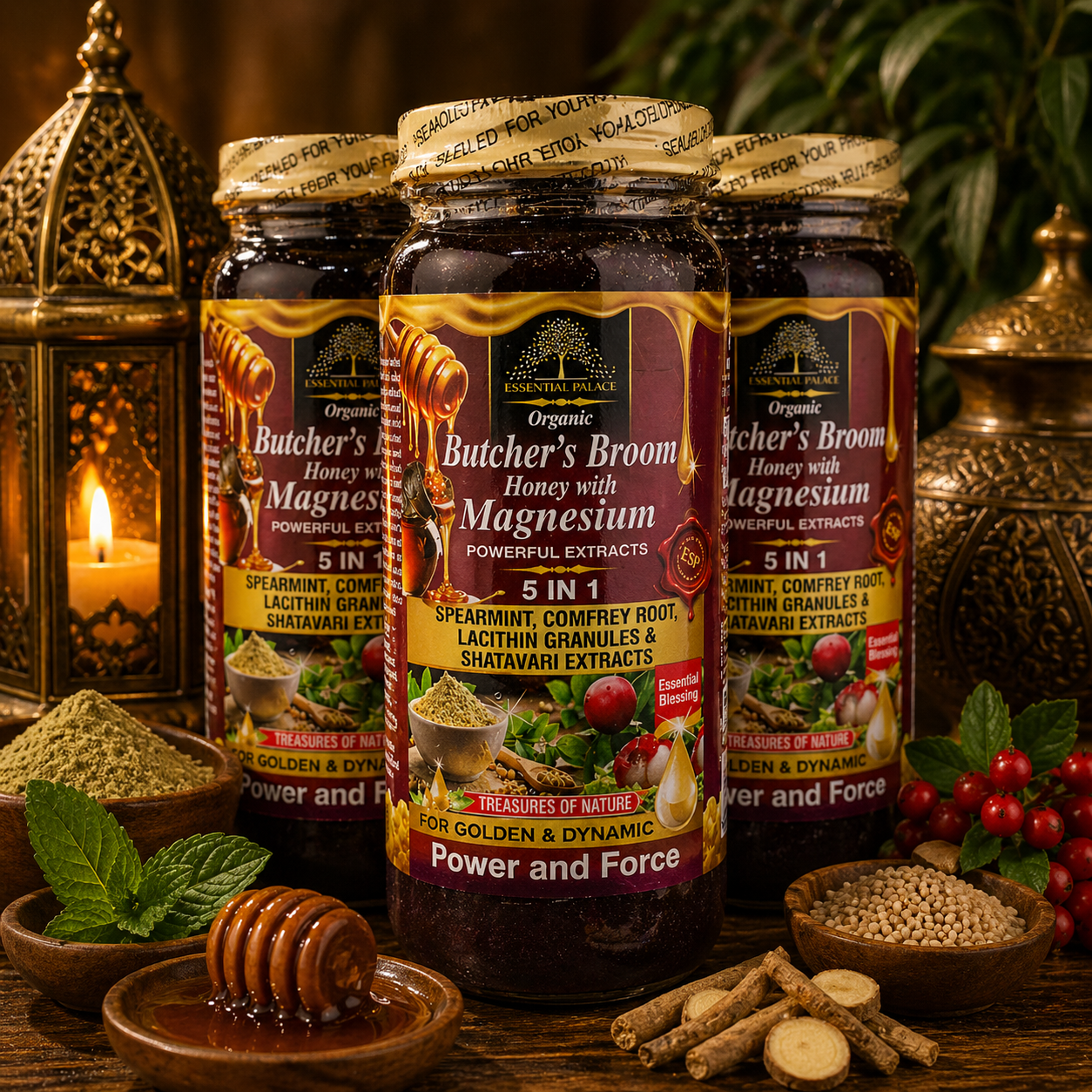 Butcher's Broom | Honey with Magnesium