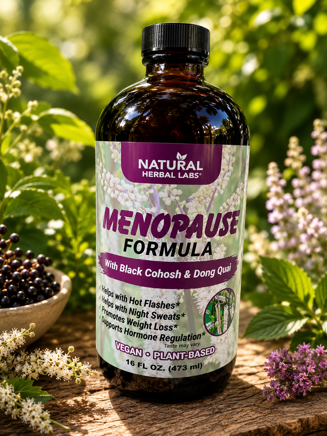 Natural Herbal Menopause Relief Formula