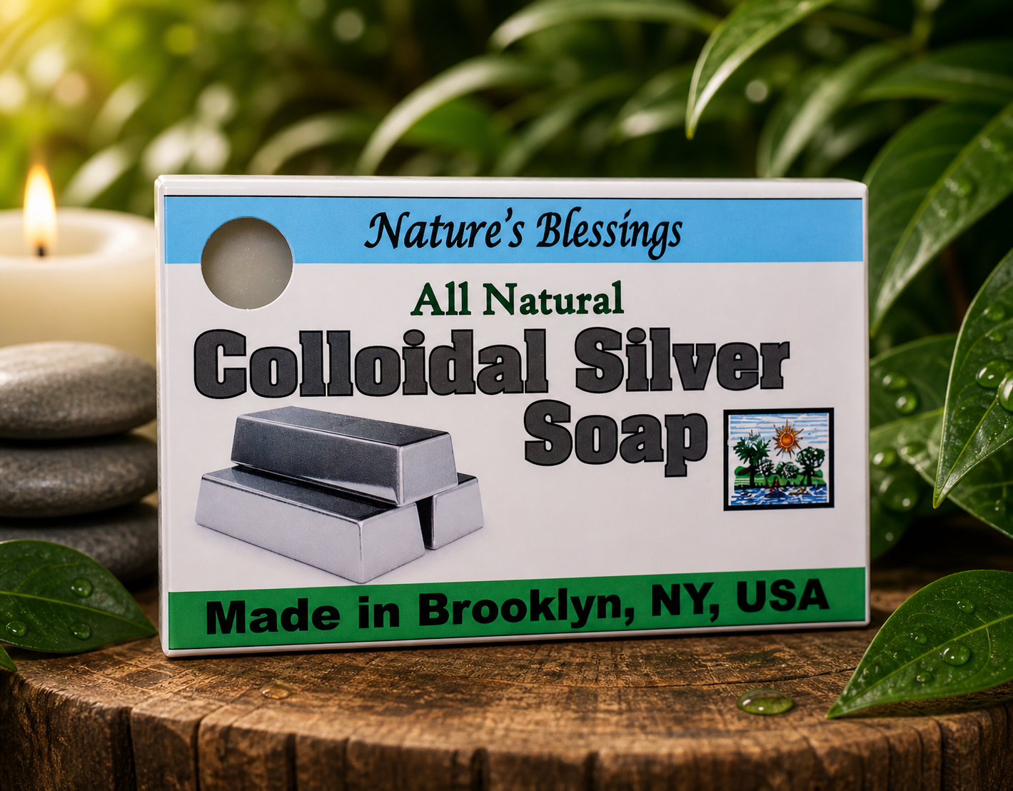 Colloidal Silver Soap