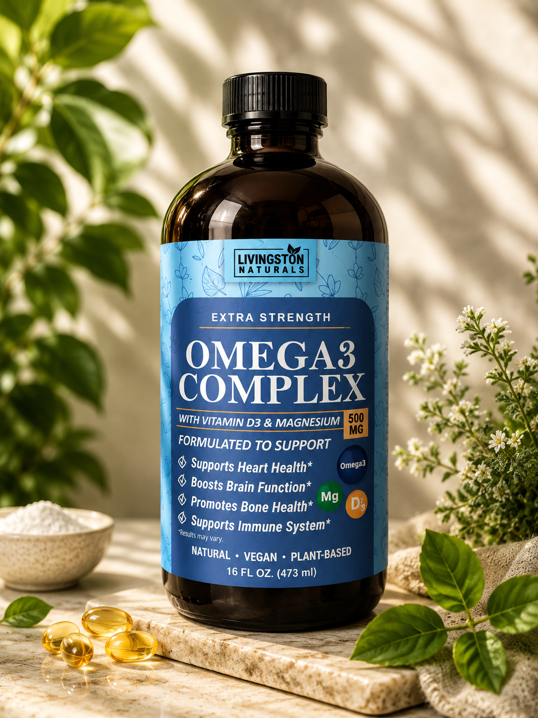 Livingston Naturals Omega 3 Complex