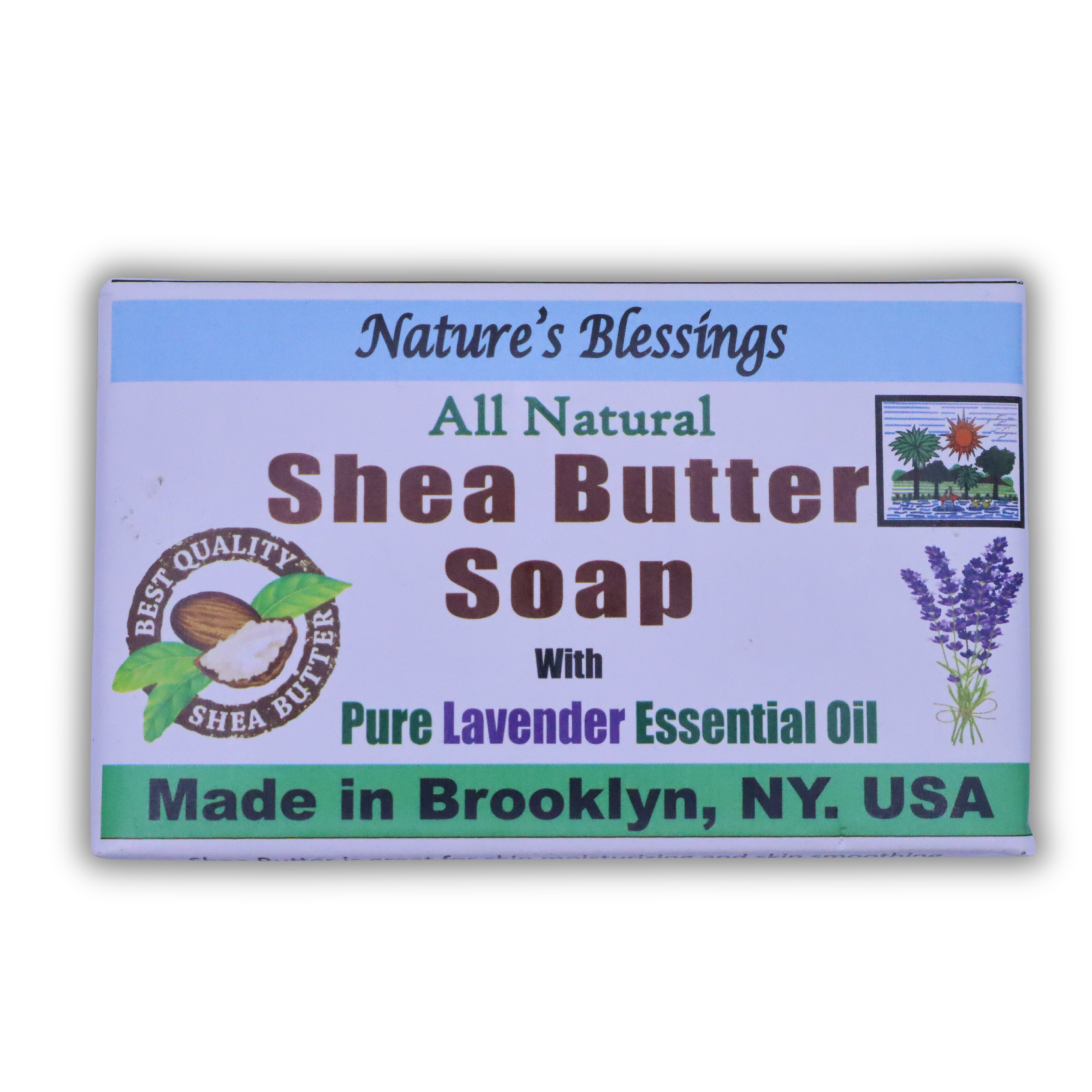 Shea Butter Soap with Pure Lavender Essential Oil
