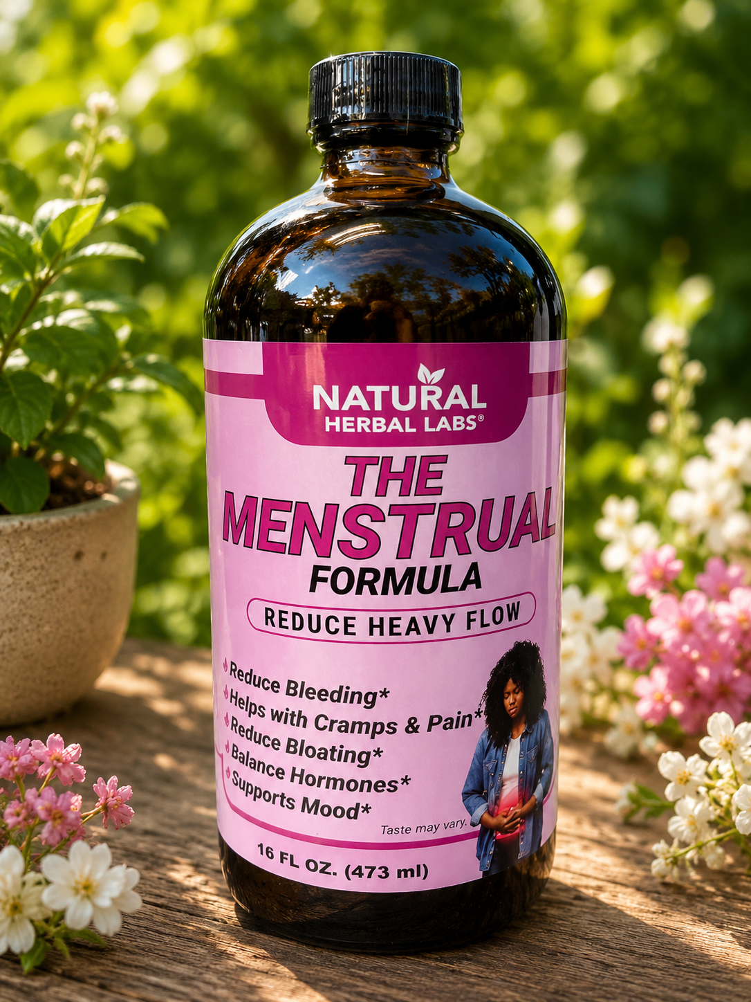 Natural Herbal Menstrual Support Formula
