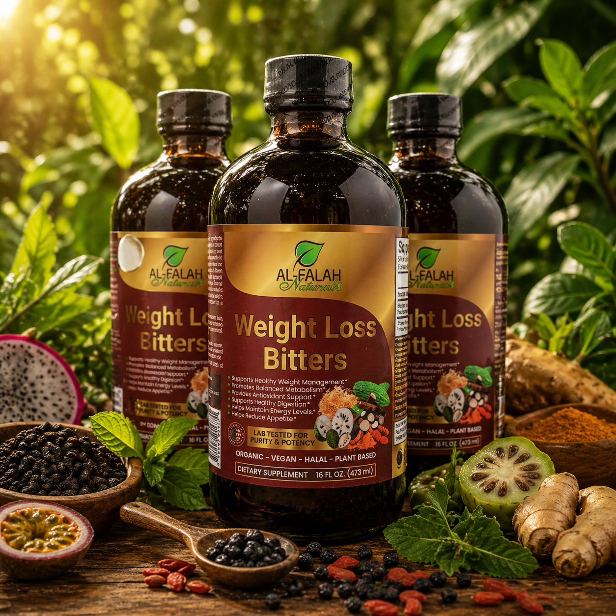 Al-Falah Naturals | Weight Loss Bitters 473ml