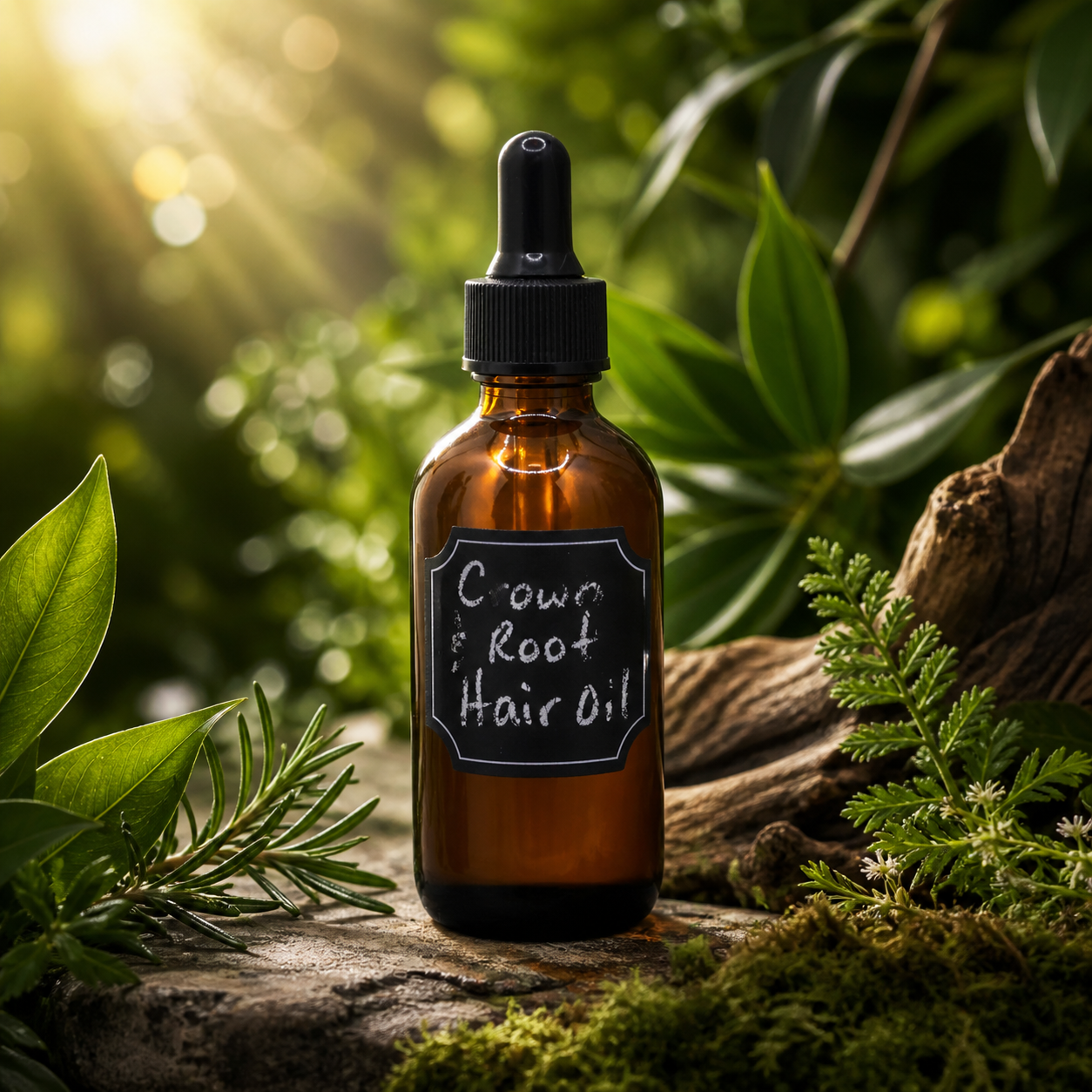 Crown Root Hair oil