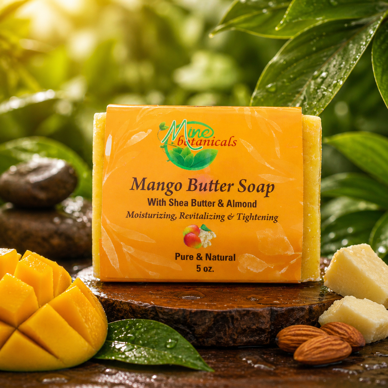 Mango Butter Soap with Shea Butter & Almond
